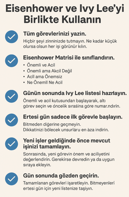 Etkili Zaman Yönetiminde 2 Usta İsim: Eisenhower ve Ivy Lee 3 eisenhower ve ivy lee