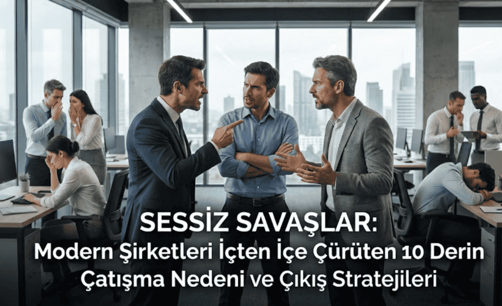 Şirketlerdeki Top 10 çatışma nedenleri ve çıkış yolları