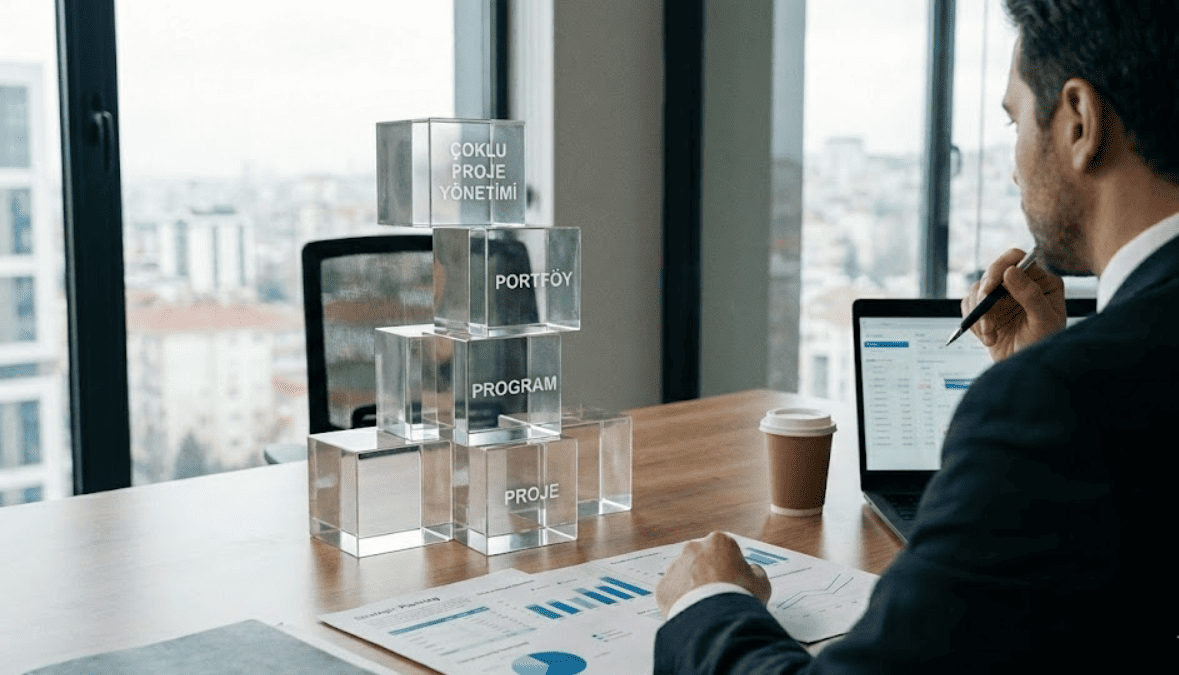 Proje, Program, Çoklu Proje ve Portföy yönetimi