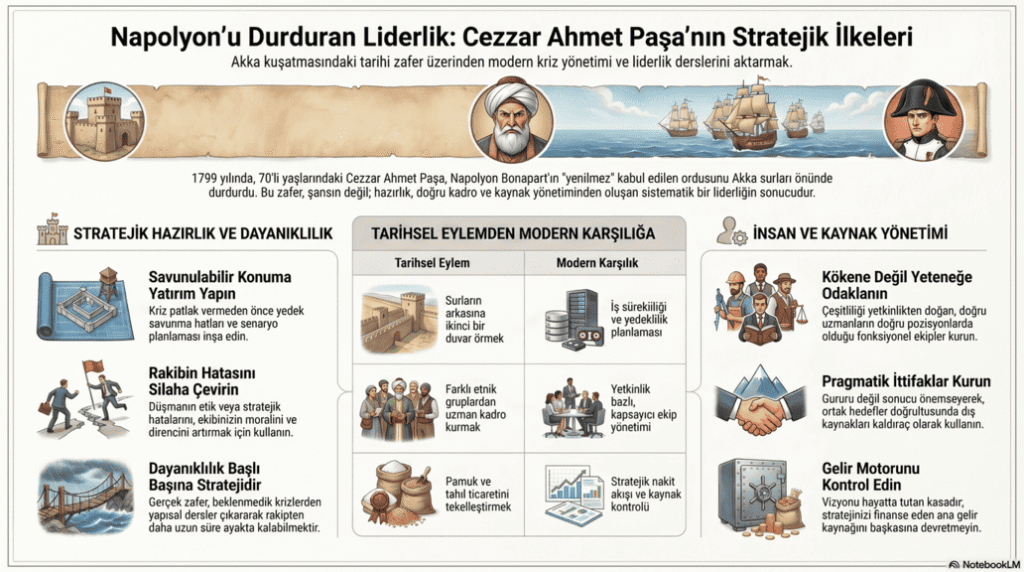 Cezzar Ahmet Pasa Stratejik Ilkeleri