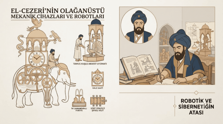 El-Cezeri ve Modern Robotiğin 5 Kritik İlkesi ve 1 Tutumu